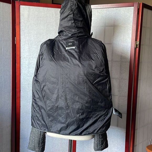 Urban Outfitters BDG Charcoal Gray Quilted Lightweight Puffer (Size: Medium) - Picture 10 of 10